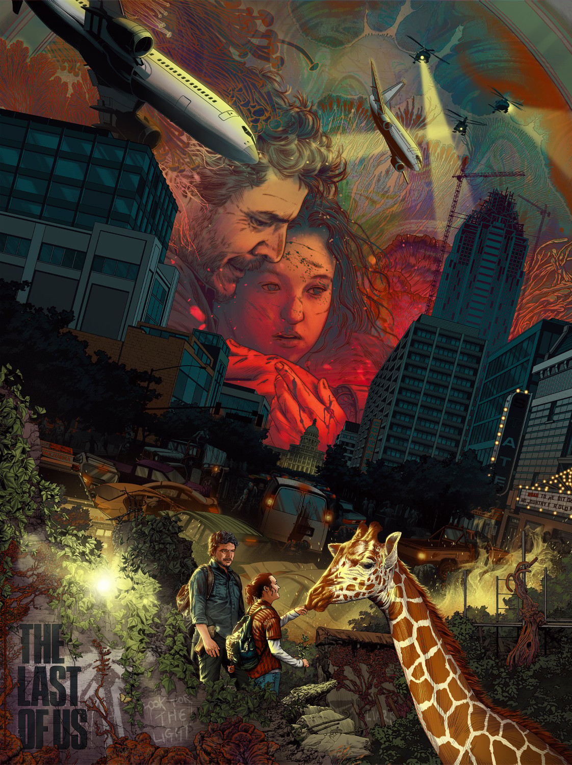 The Last of Us The Last of Us: It's Okay Baby Girl, I Got You (Variant) Art Print  Exclusive Edition View 9