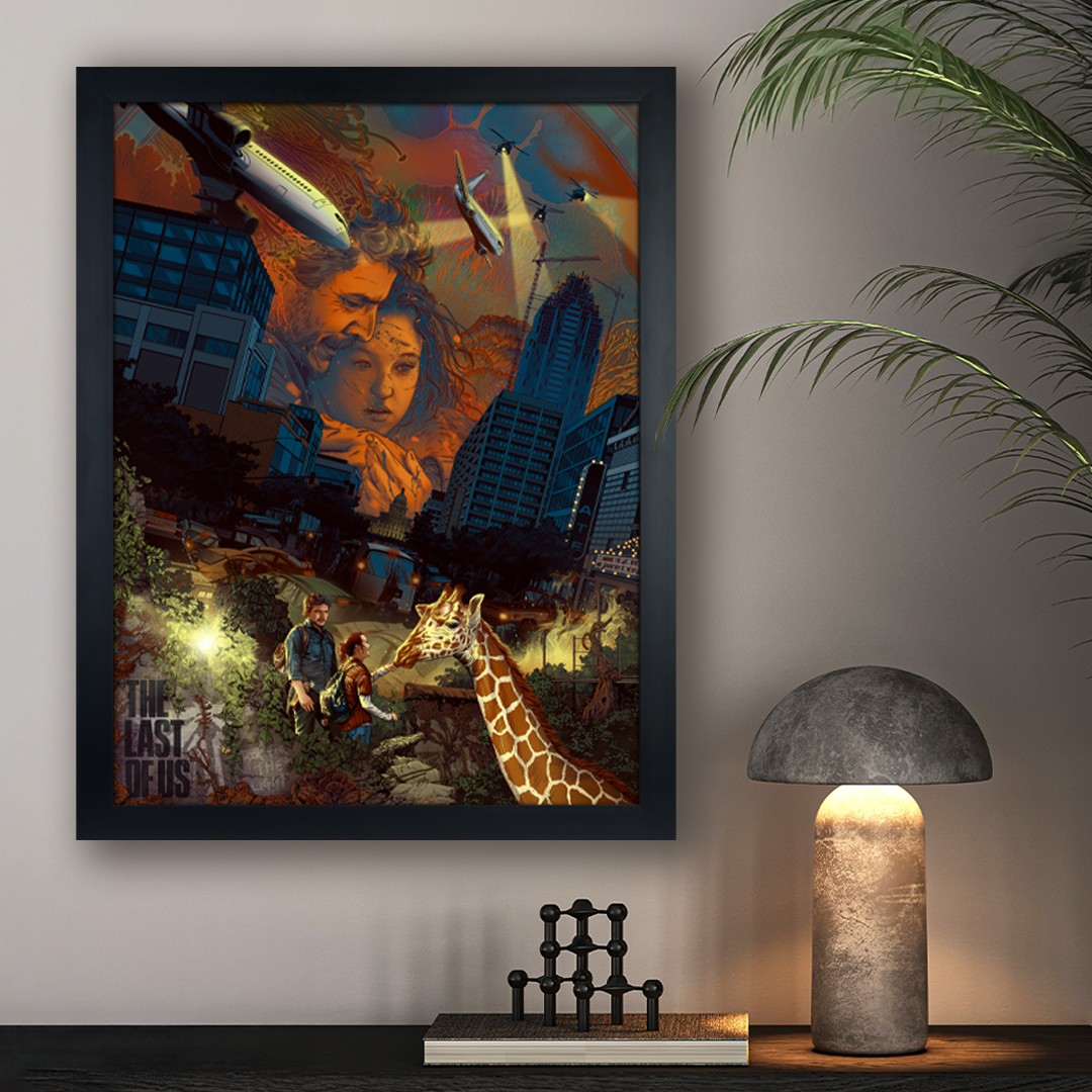 The Last of Us The Last of Us: It's Okay Baby Girl, I Got You Art Print  Exclusive Edition View 1