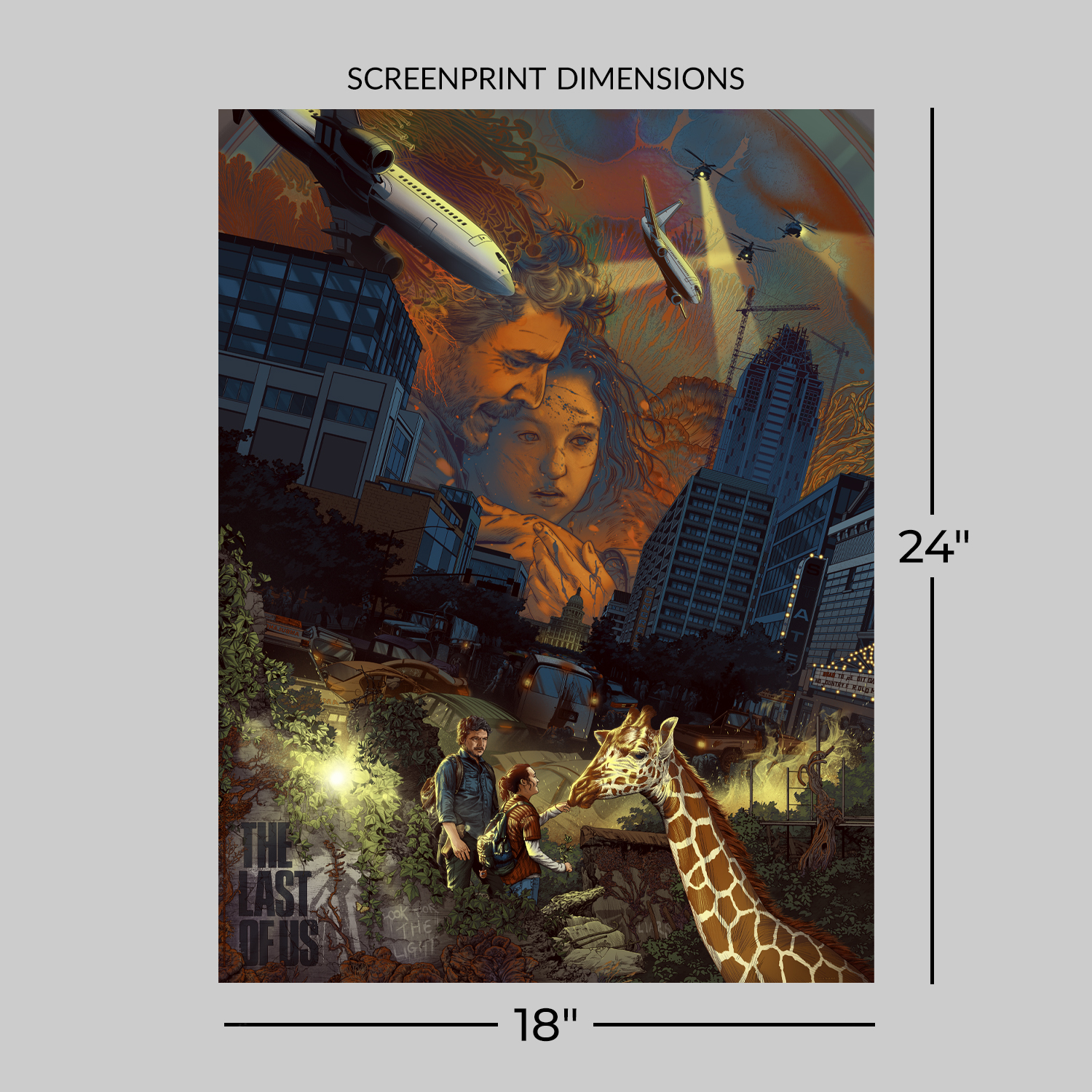 The Last of Us The Last of Us: It's Okay Baby Girl, I Got You Art Print  Exclusive Edition View 2