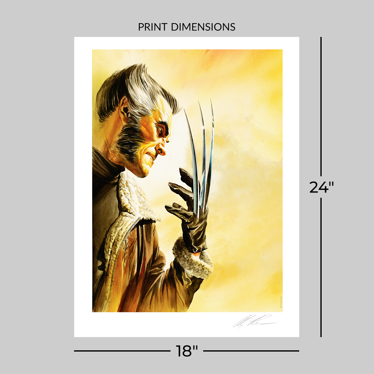 Marvel Wolverine: Weapon X Art Print  View 2
