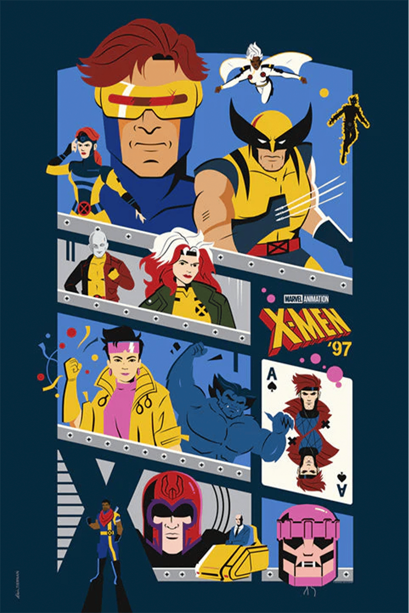 Marvel Roll Call '97 Art Print  View 3