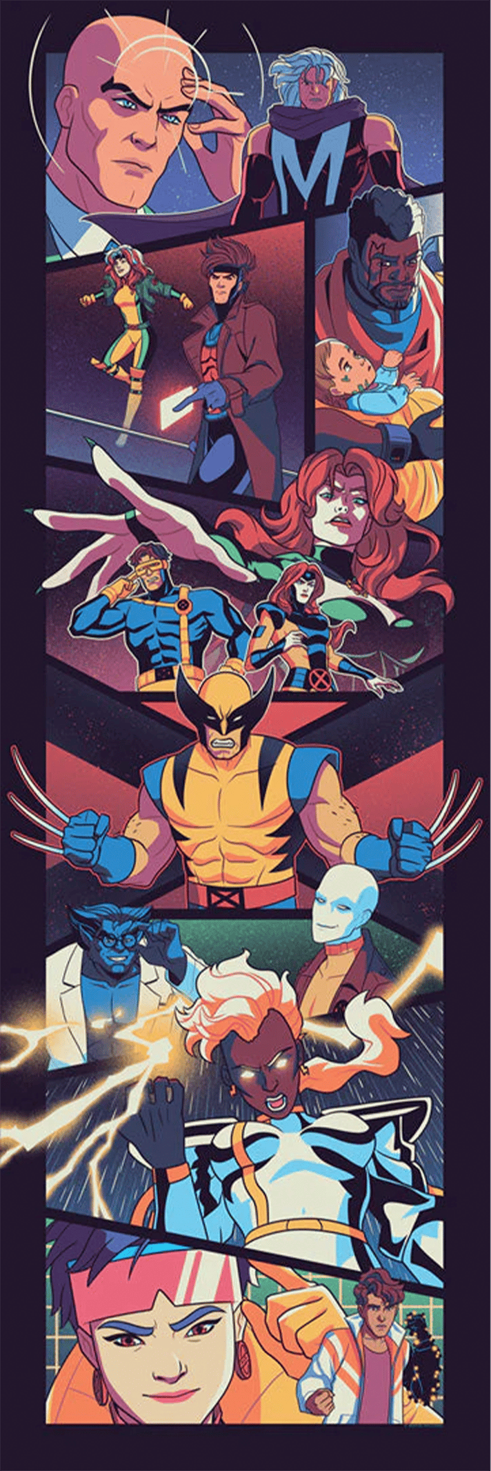 Marvel Old Friends Reunited Art Print  View 3