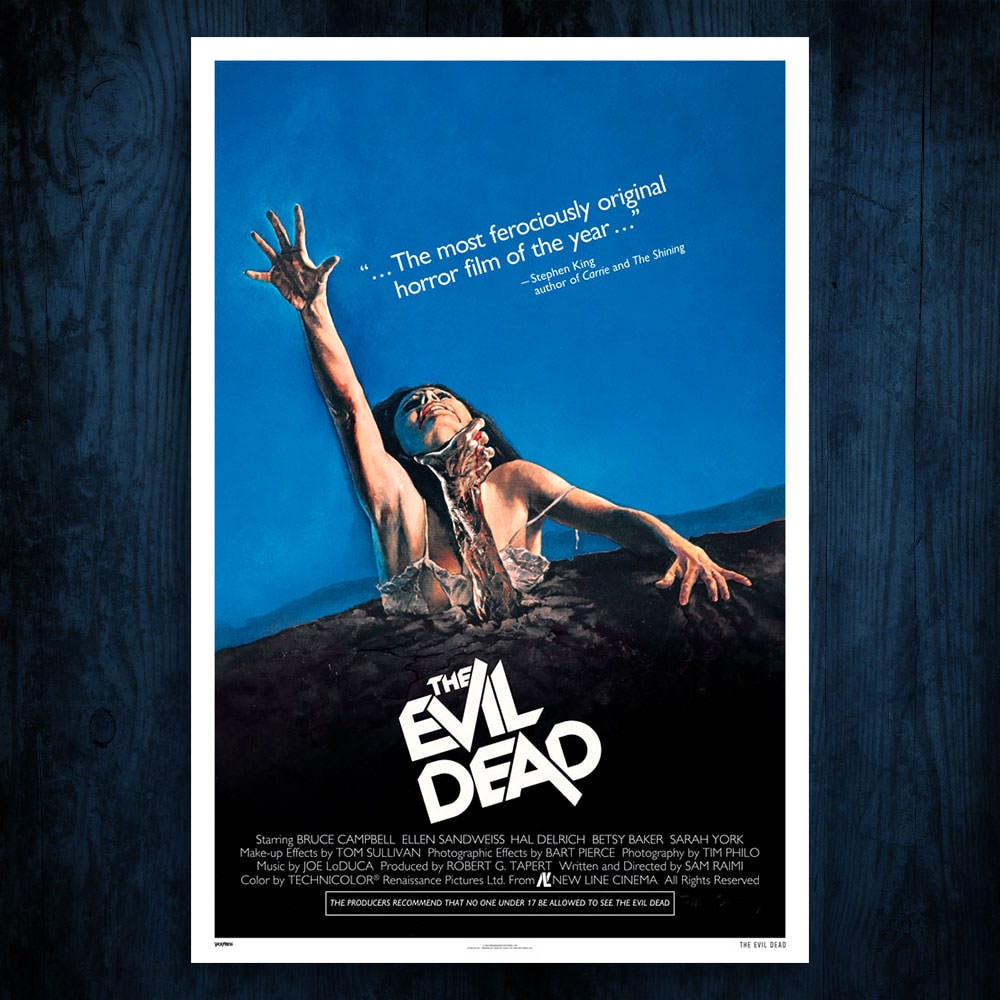 The Evil Dead The Evil Dead Movie Poster  View 1