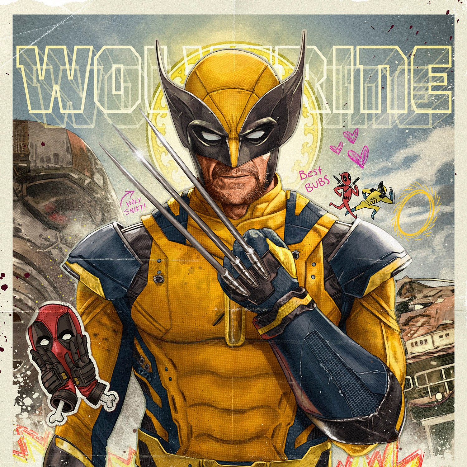 Marvel Come Together: Wolverine Movie Poster  Exclusive Edition View 3