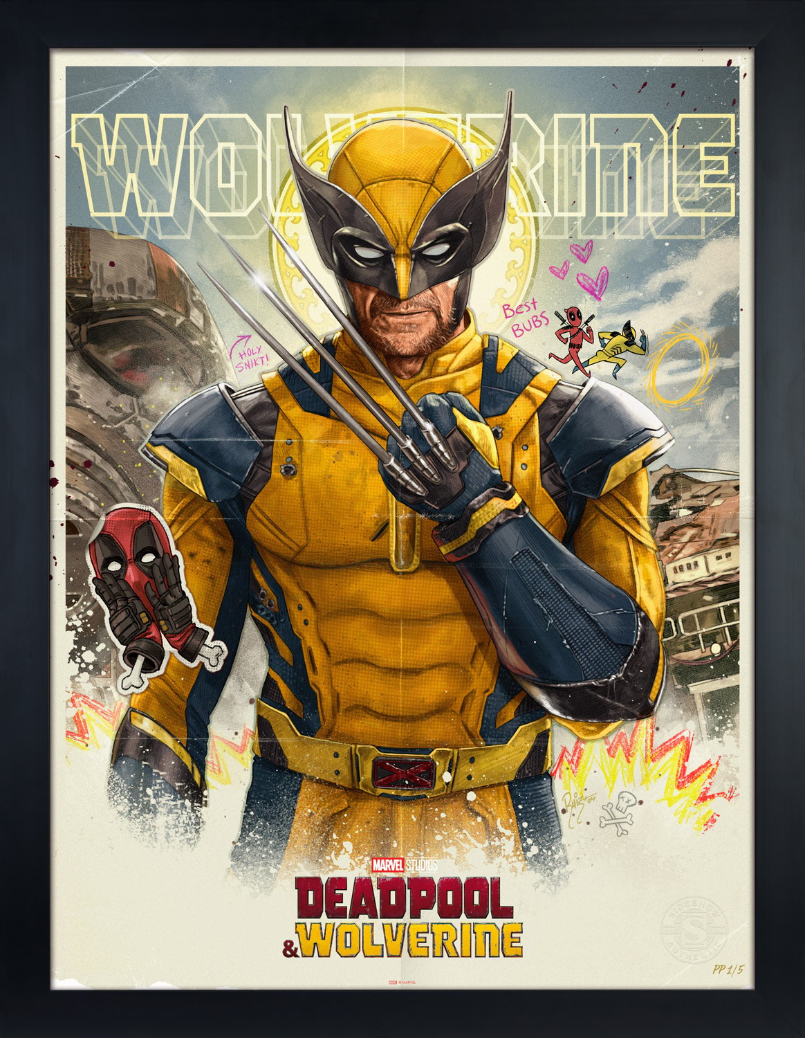 Marvel Come Together: Wolverine Movie Poster  Exclusive Edition View 6