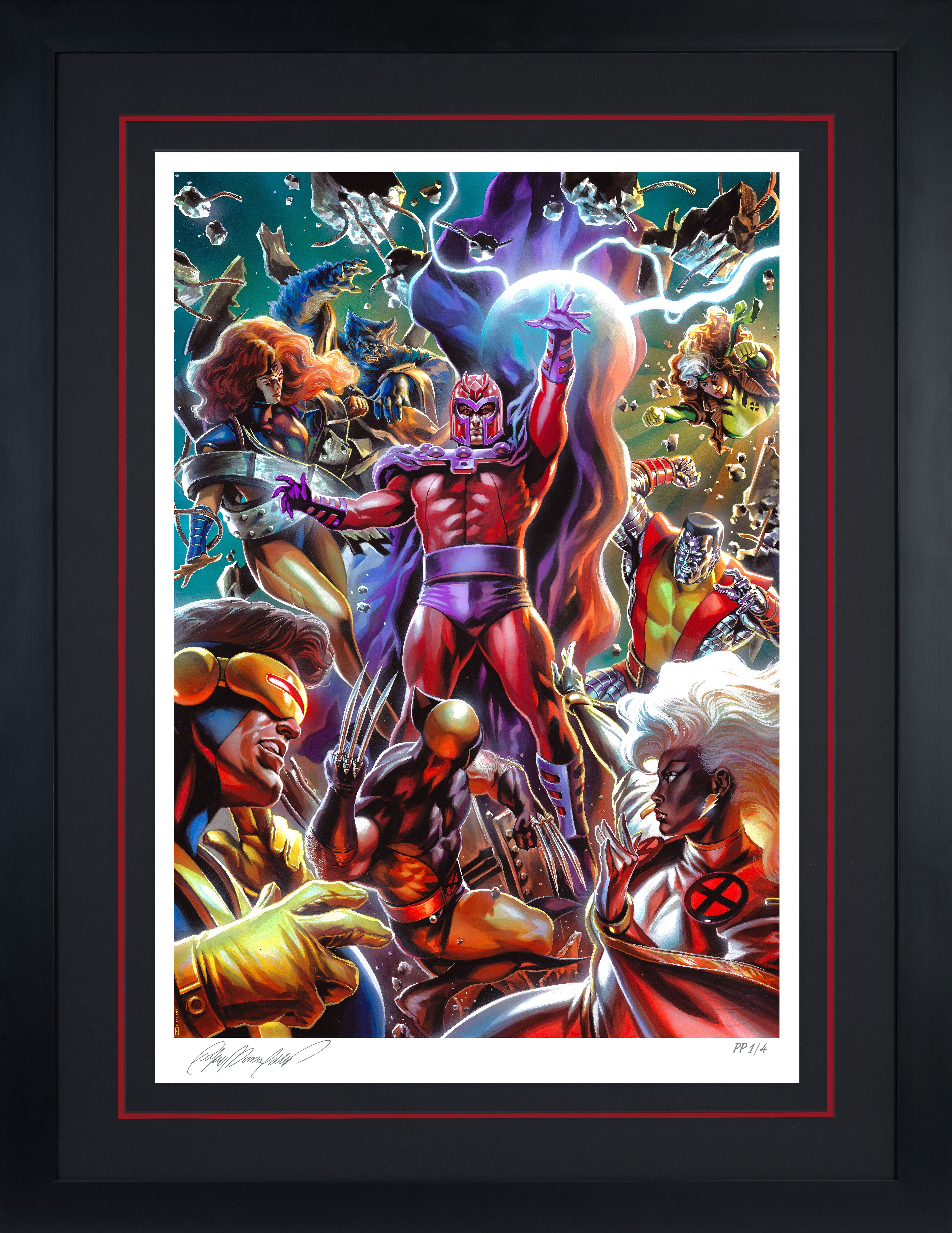 Marvel Magneto: Master of Magnetism Art Print  Exclusive Edition View 9