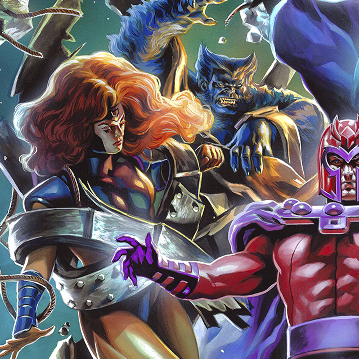 Marvel Magneto: Master of Magnetism Art Print  Exclusive Edition View 5