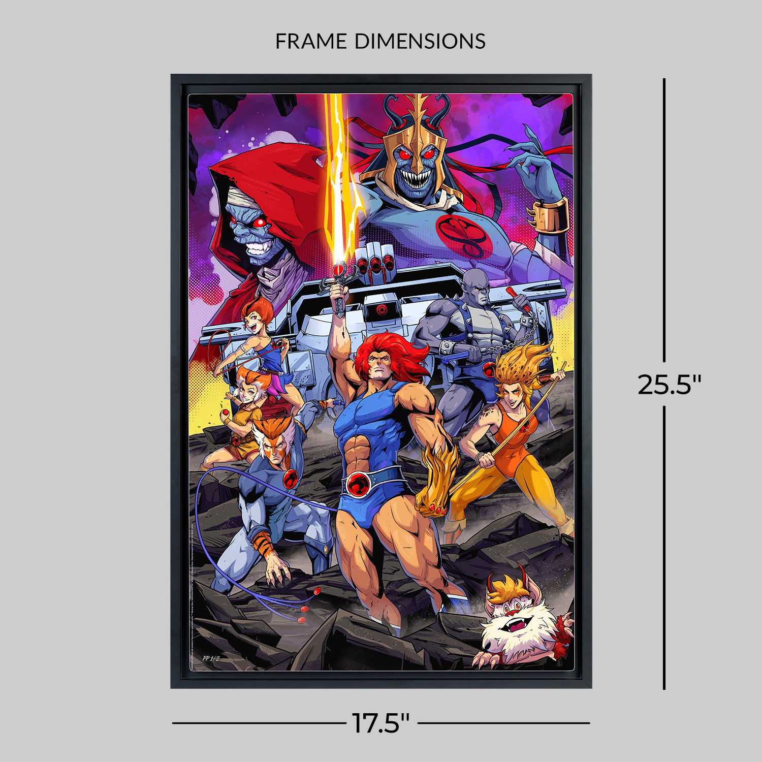 ThunderCats ThunderCats Roar! Art Print  Exclusive Edition View 2