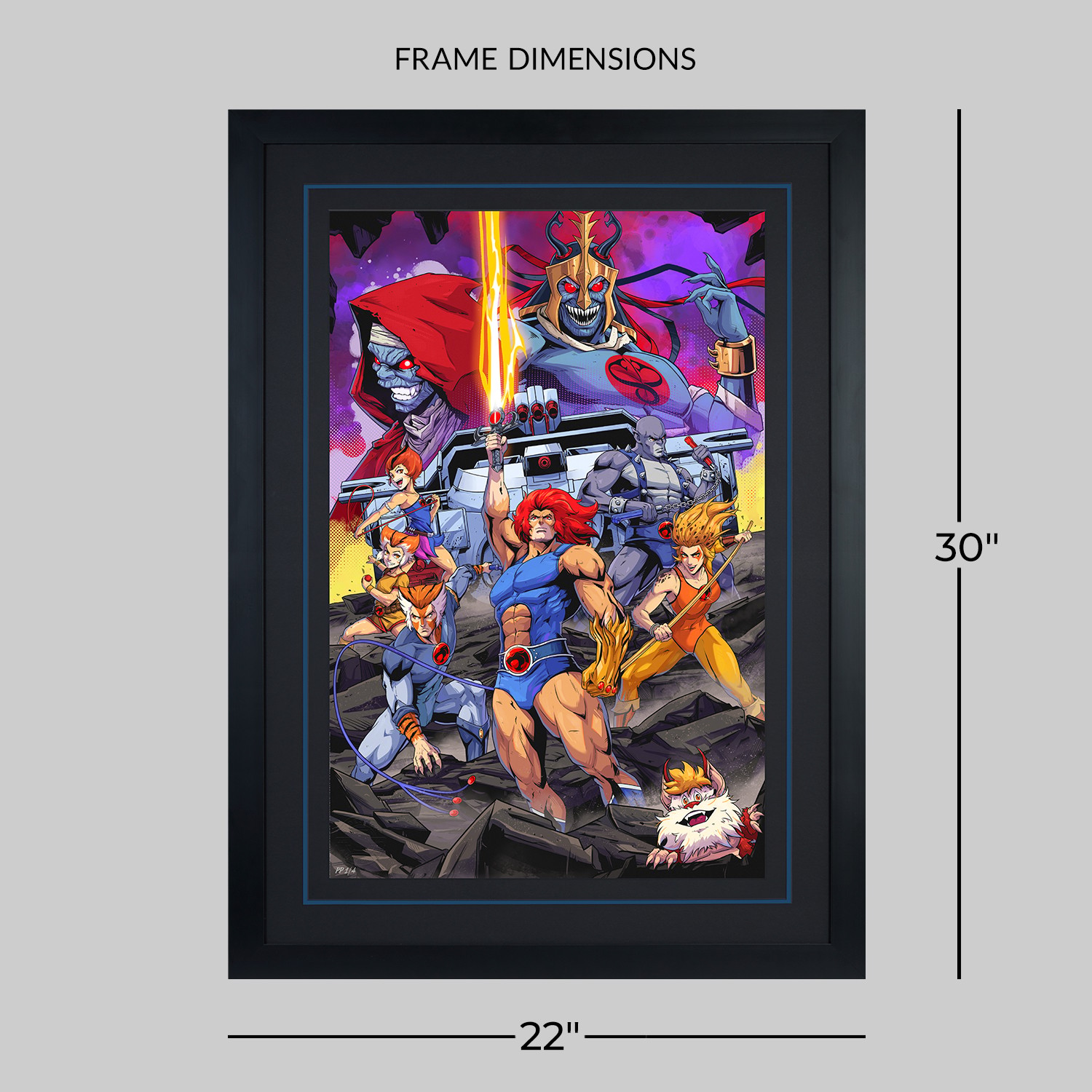 ThunderCats ThunderCats Roar! Art Print  Exclusive Edition View 2