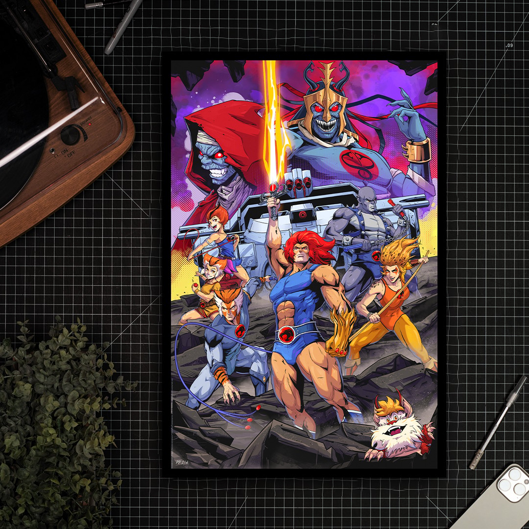 ThunderCats ThunderCats Roar! Art Print  Exclusive Edition View 1