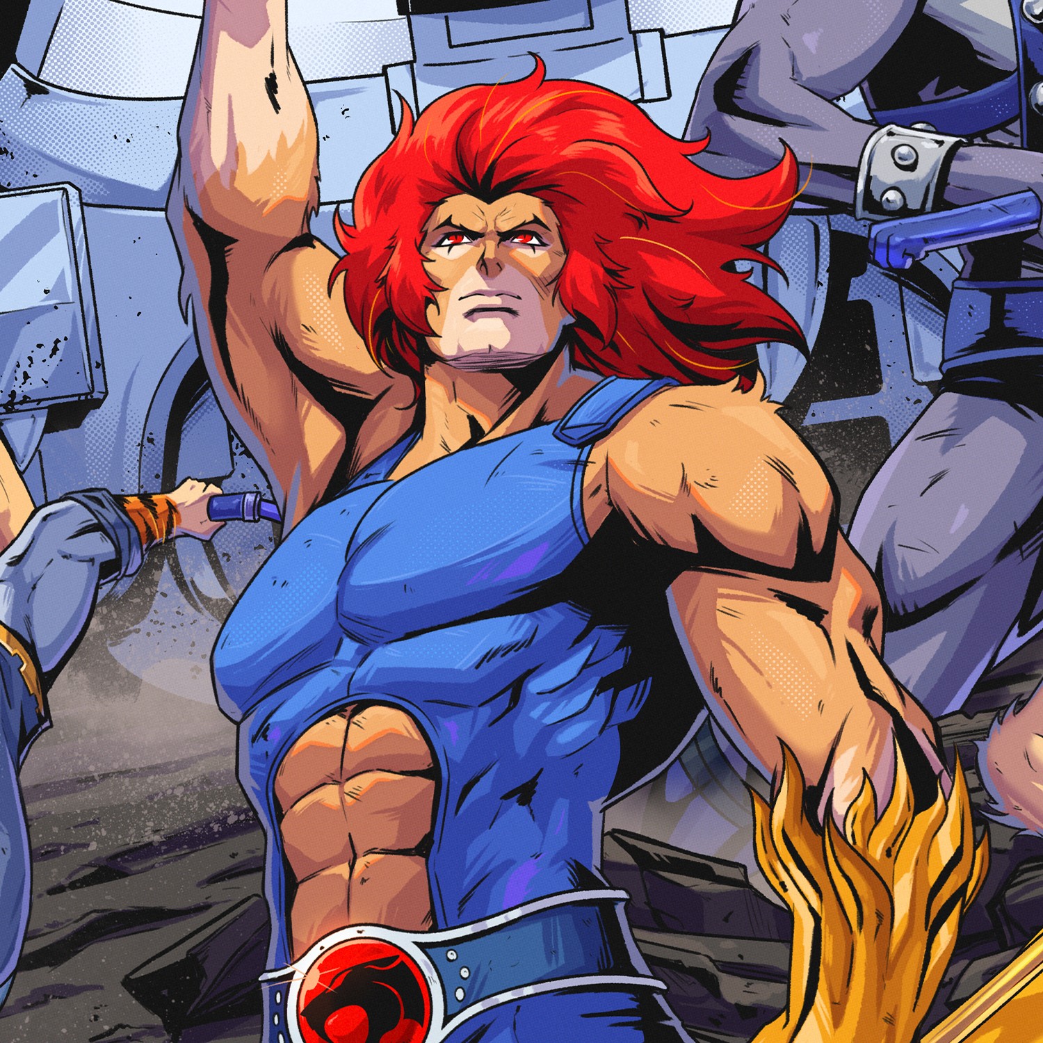ThunderCats ThunderCats Roar! Art Print  Exclusive Edition View 3