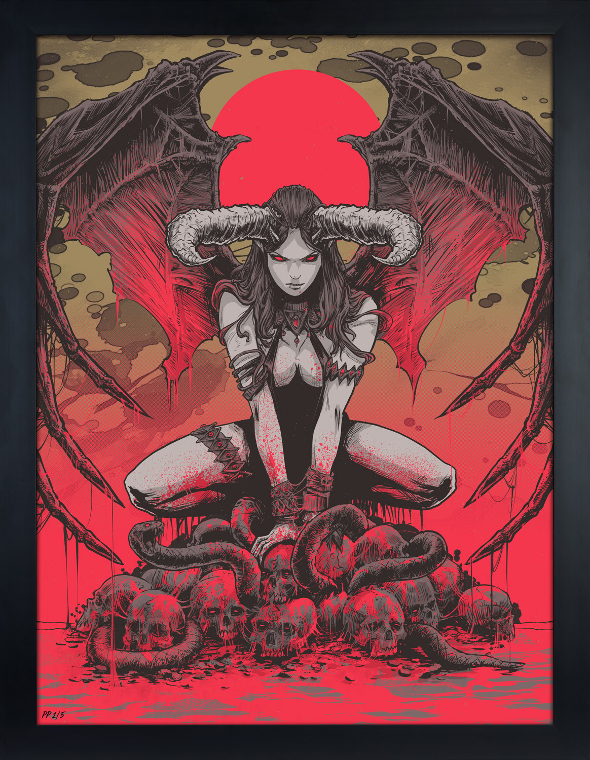 Sideshow Originals The Succubus Art Print  Exclusive Edition View 7