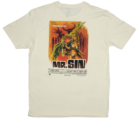 Sideshow Originals Pulp Vixens: Mr. Sin T-Shirt (Natural) Apparel  (Prototype Shown) View 11