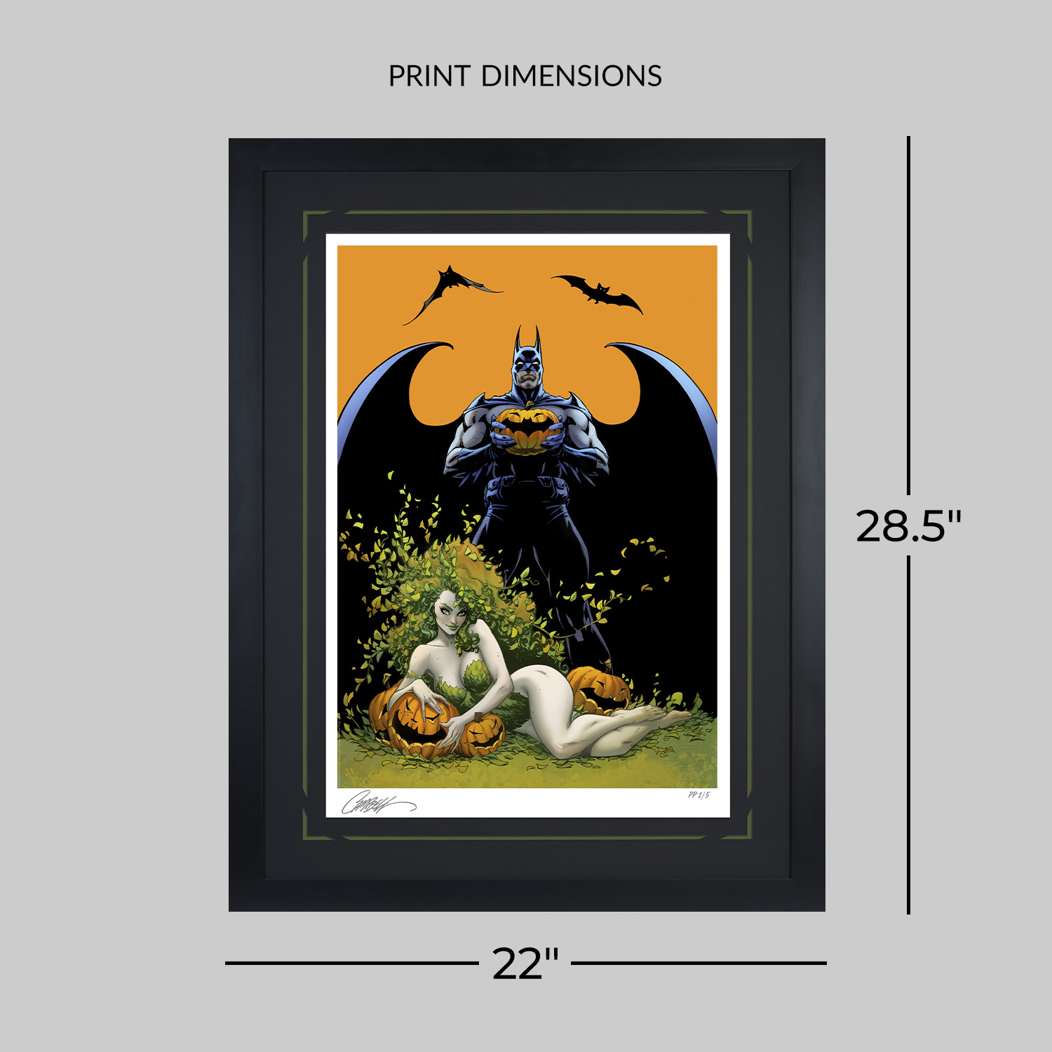 DC Comics Batman: The Long Halloween Art Print  Exclusive Edition View 2