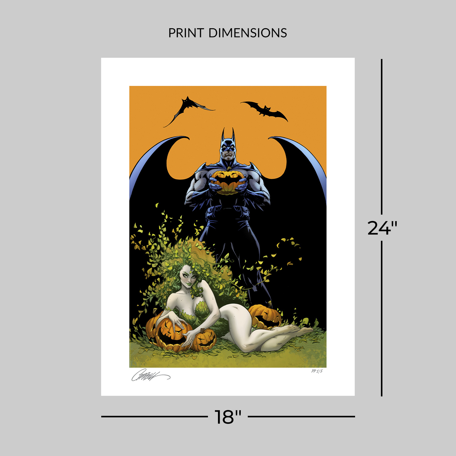 DC Comics Batman: The Long Halloween Art Print  Exclusive Edition View 2