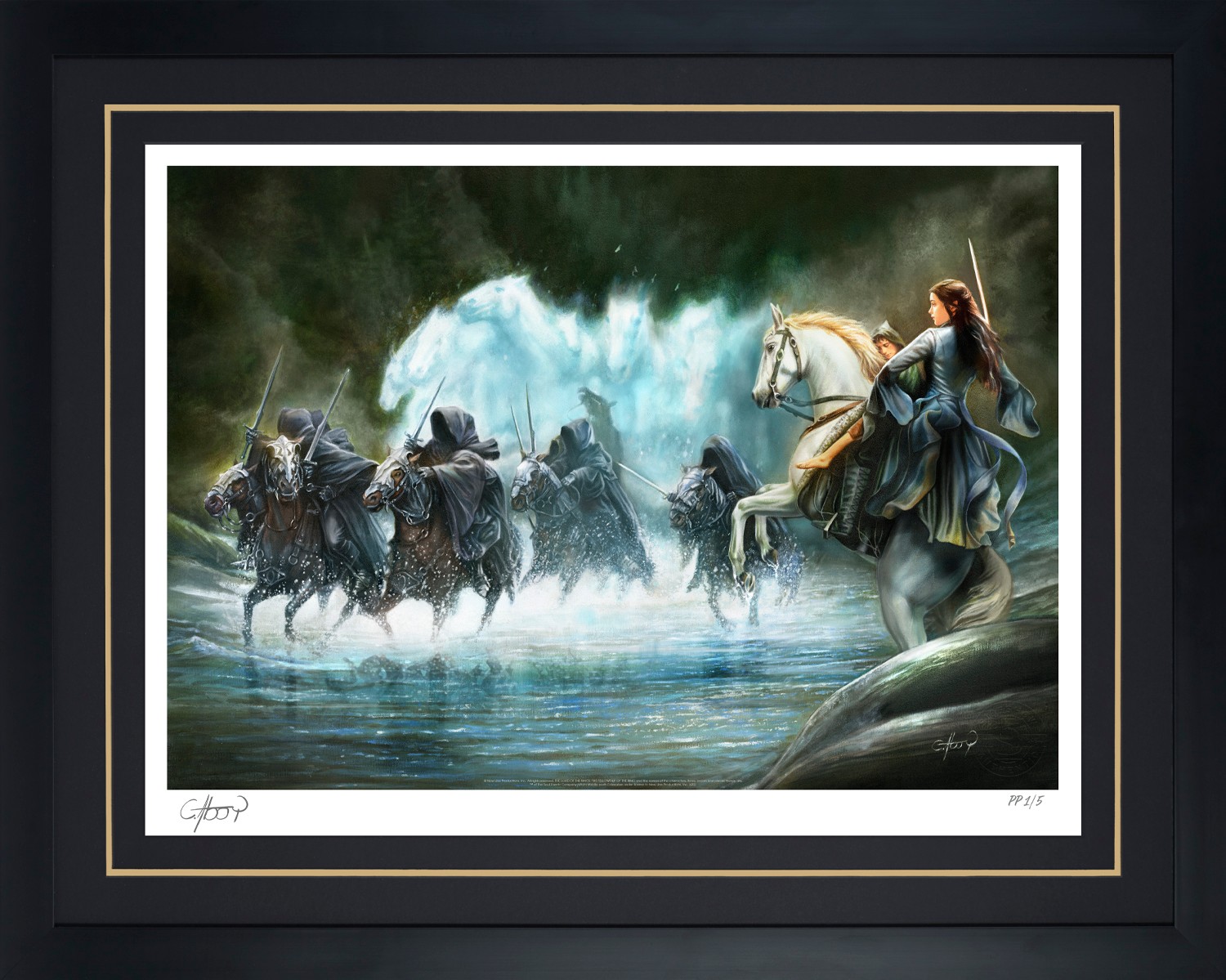 The Lord of the Rings The Lord of the Rings: Flight to the Ford Art Print  Exclusive Edition View 6