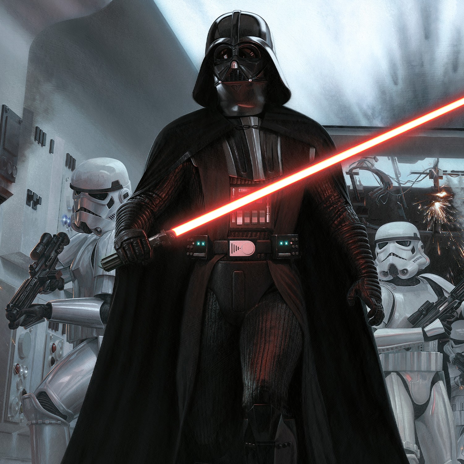 Star Wars Darth Vader™: Assault on Tantive IV Art Print  Exclusive Edition View 3
