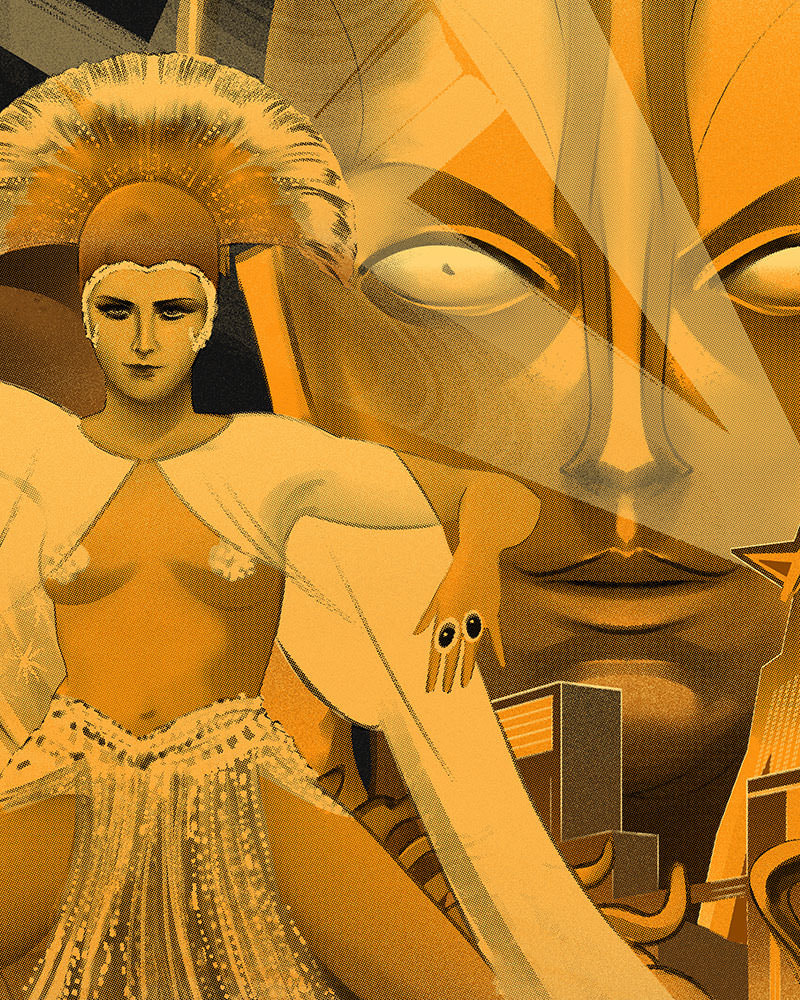 Metropolis Metropolis Screenprint Movie Poster  View 3