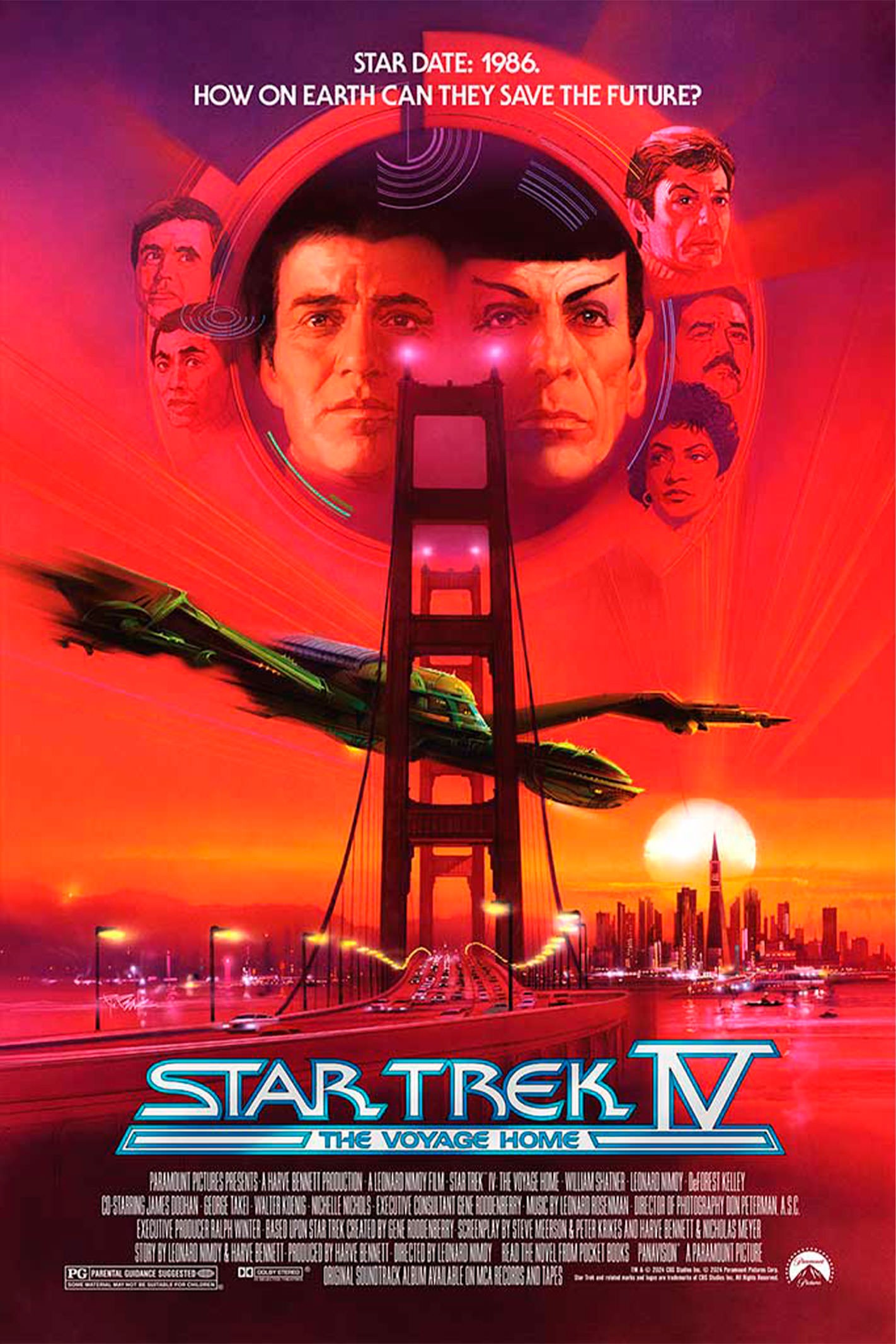 Star Trek IV: The Voyage Home Art Print by Vice Press | Sideshow