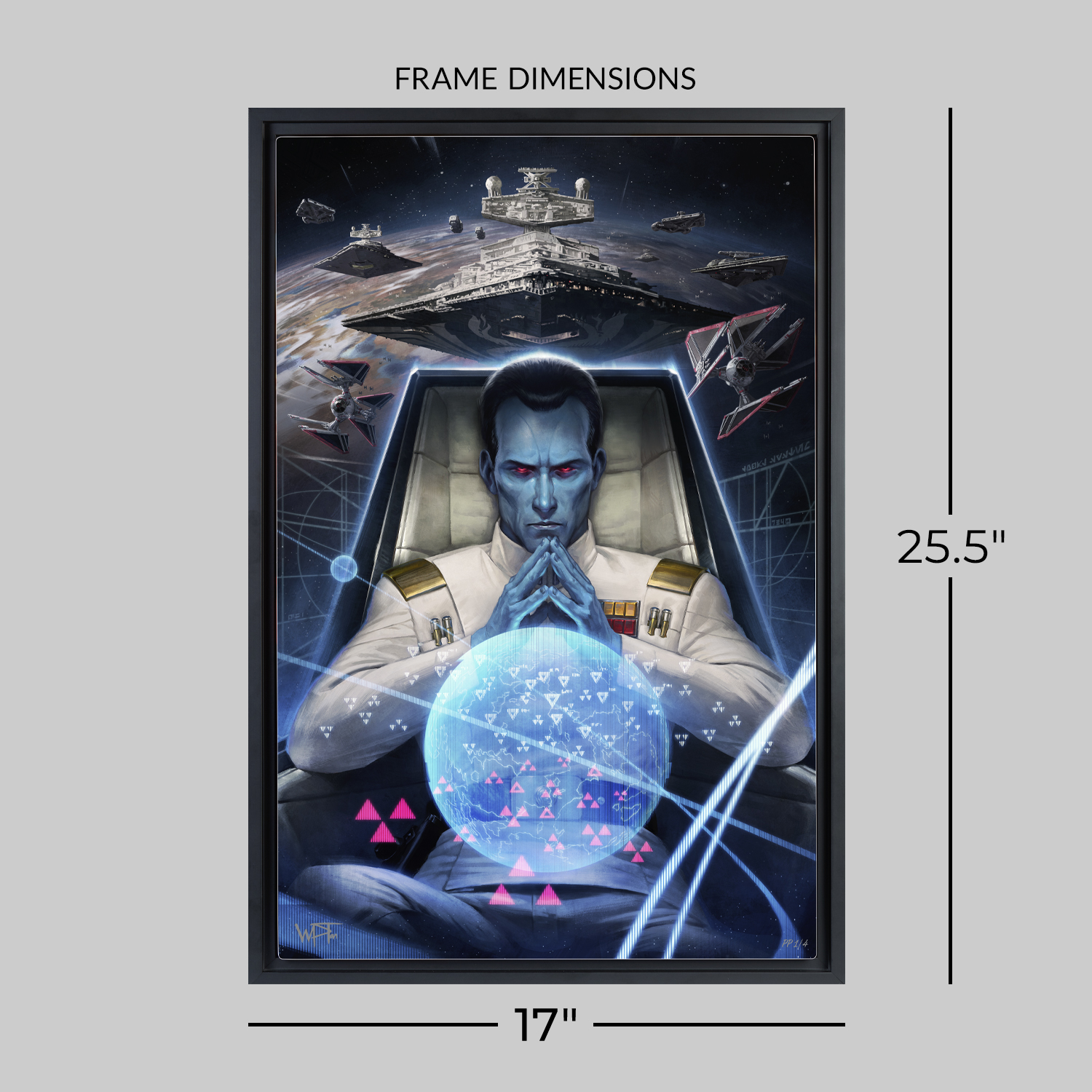 Star Wars Grand Admiral Thrawn™ Art Print  Exclusive Edition View 2