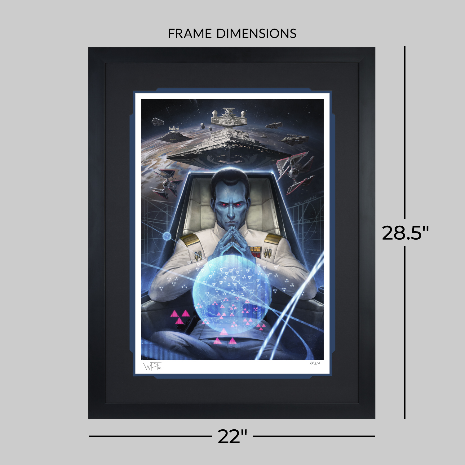 Star Wars Grand Admiral Thrawn™ Art Print  Exclusive Edition View 2