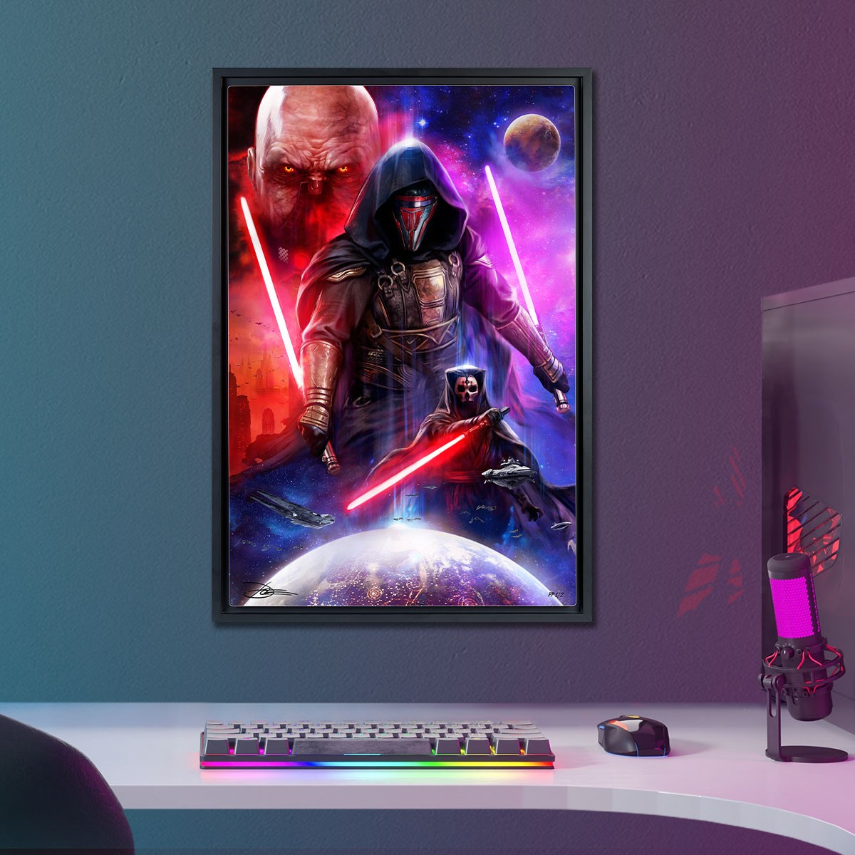 Star Wars Star Wars™: Dark Forces of The Old Republic Art Print  Exclusive Edition View 1