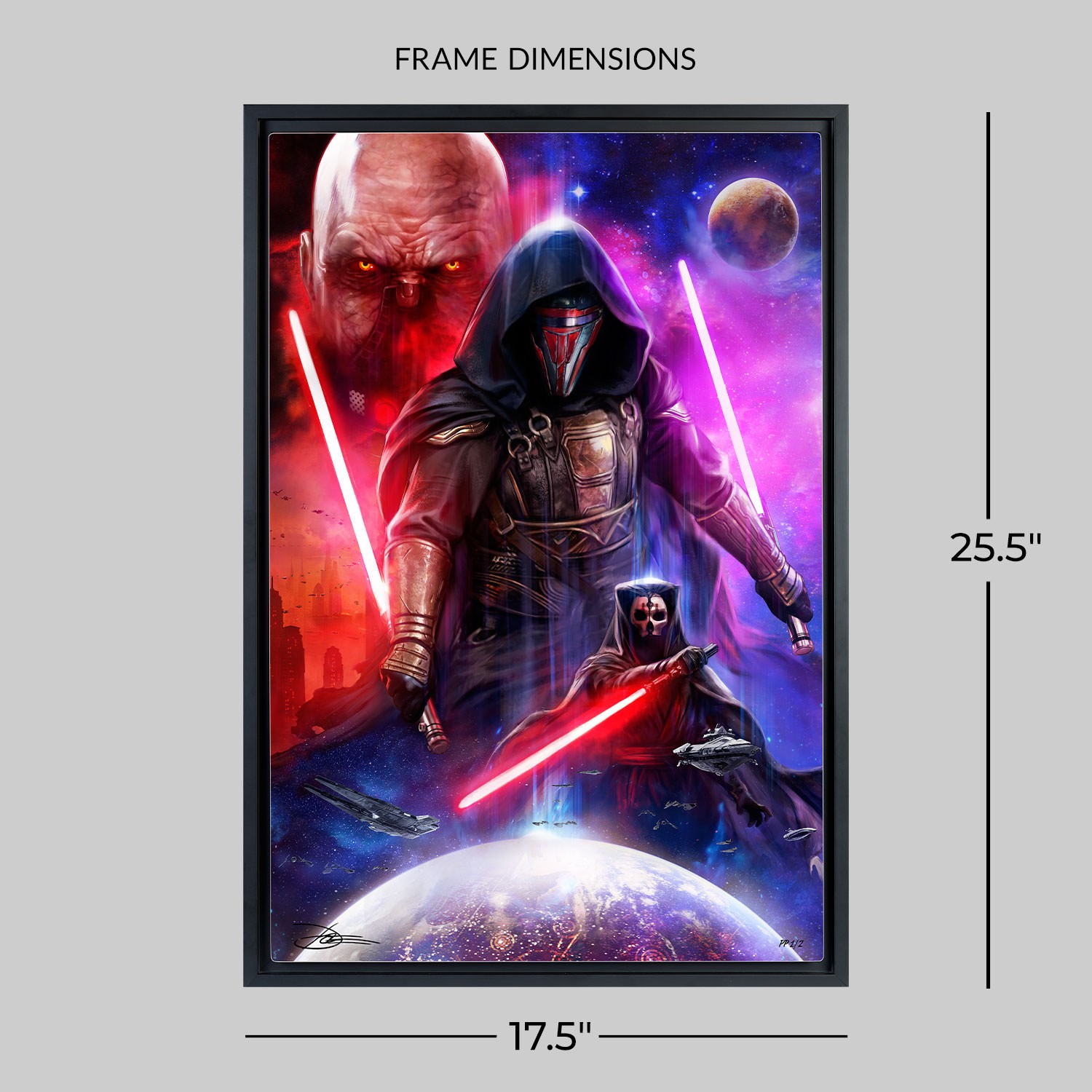 Star Wars Star Wars™: Dark Forces of The Old Republic Art Print  Exclusive Edition View 2