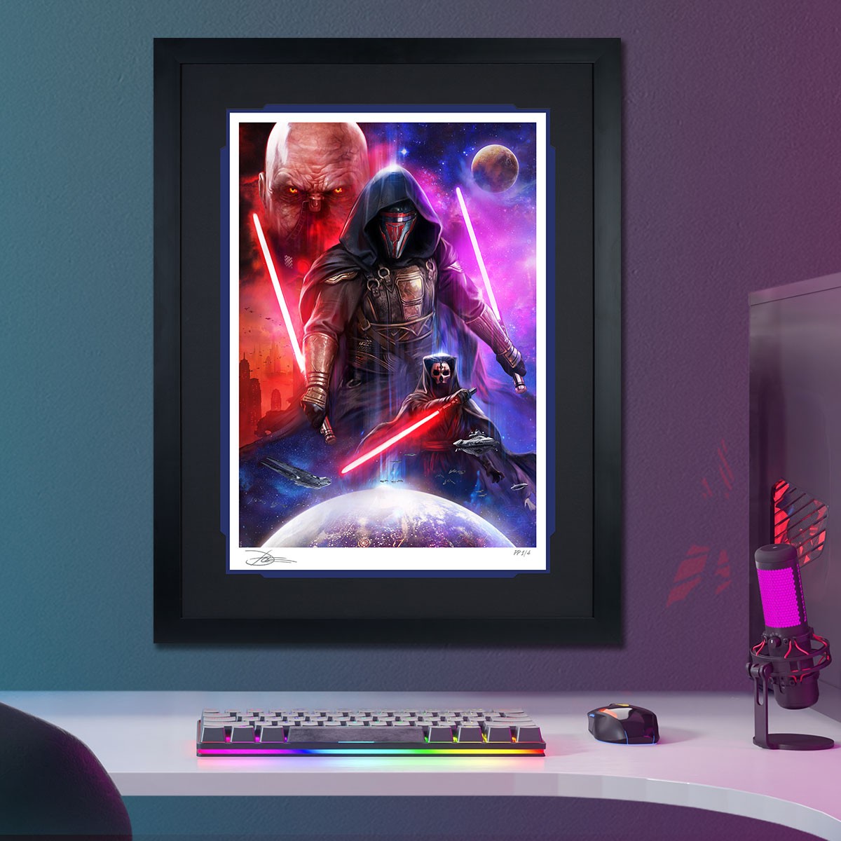 Star Wars Star Wars™: Dark Forces of The Old Republic Art Print  Exclusive Edition View 1