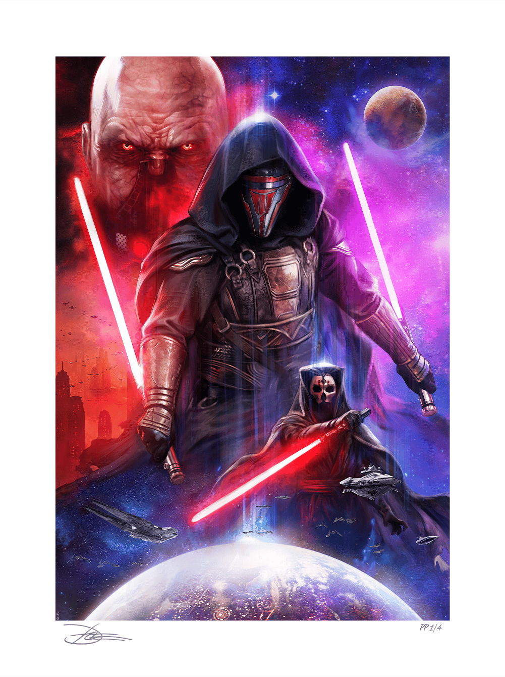 Star Wars Star Wars™: Dark Forces of The Old Republic Art Print  Exclusive Edition View 6