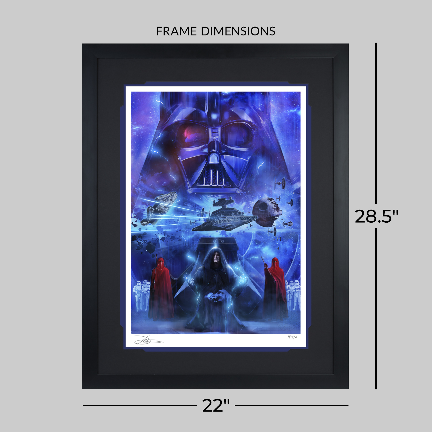 Star Wars Star Wars™: Dark Forces of the Galactic Empire Art Print  Exclusive Edition View 2