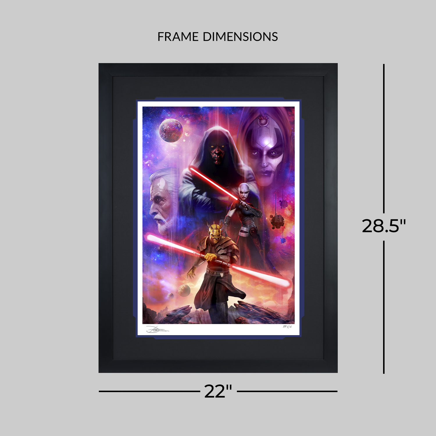 Star Wars Star Wars™: Dark Forces of the Sith Order Art Print  Exclusive Edition View 2