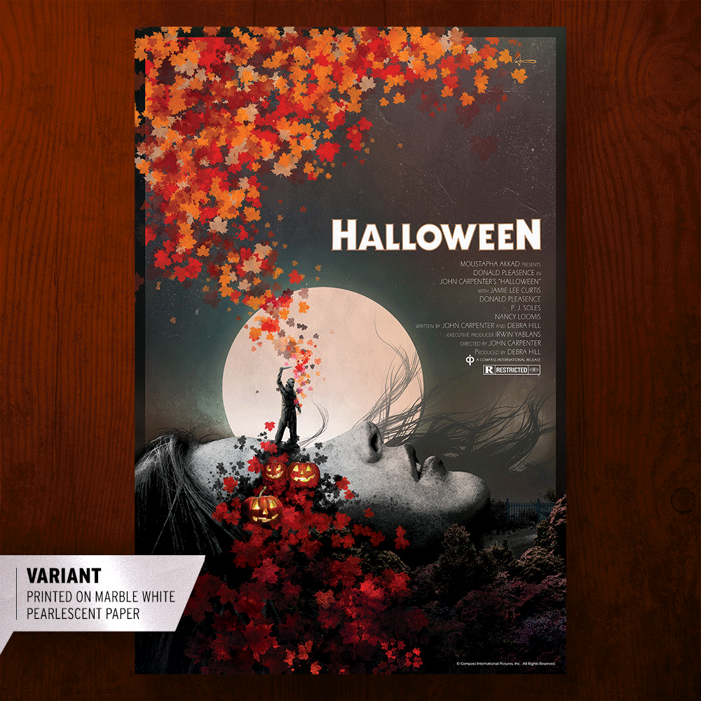 Halloween Halloween By Edgar Ascensão (Pearlescent) Movie Poster  View 1