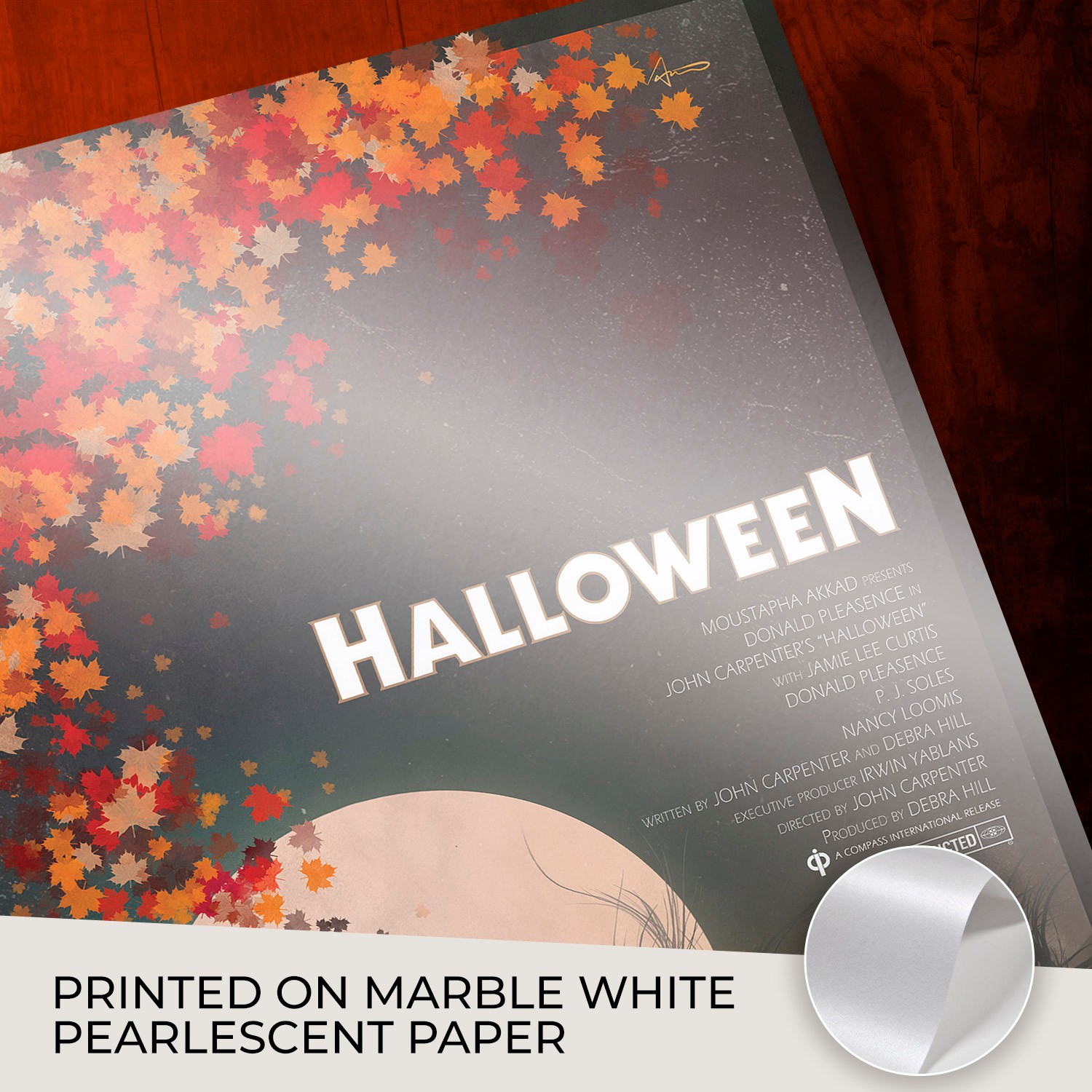 Halloween Halloween By Edgar Ascensão (Pearlescent) Movie Poster  View 3