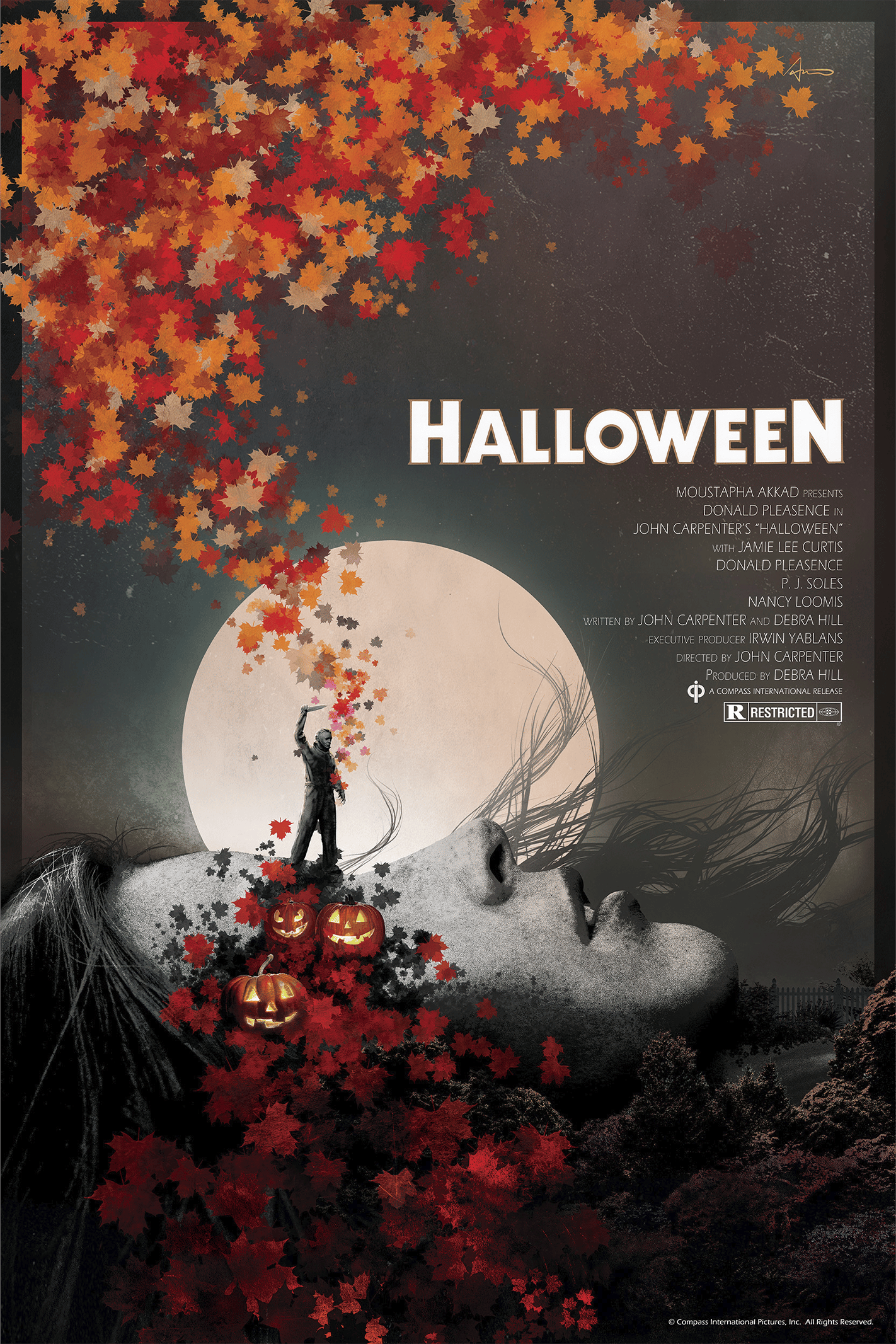 Halloween Halloween By Edgar Ascensão (Pearlescent) Movie Poster  View 4