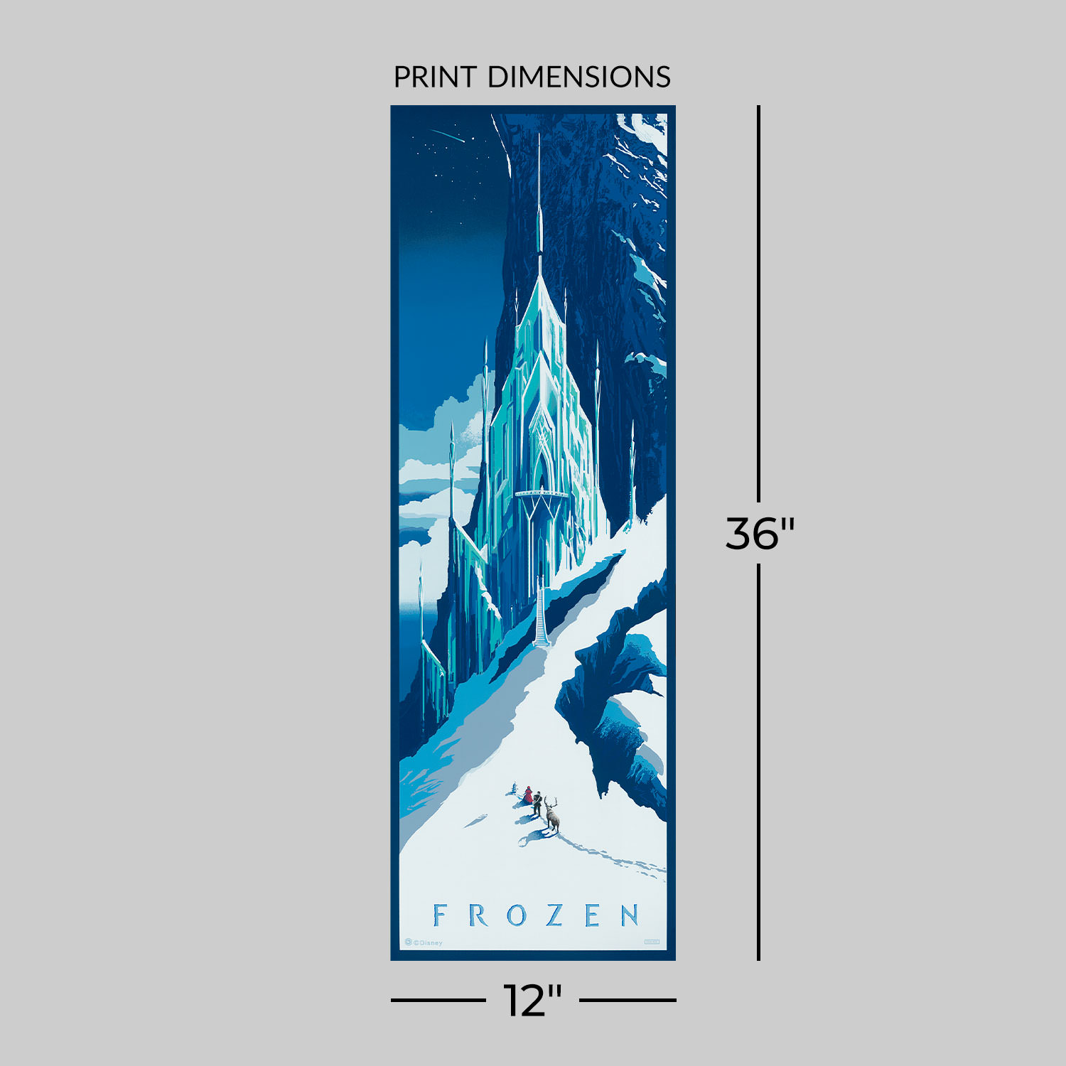 Disney Frozen Movie Poster  View 2