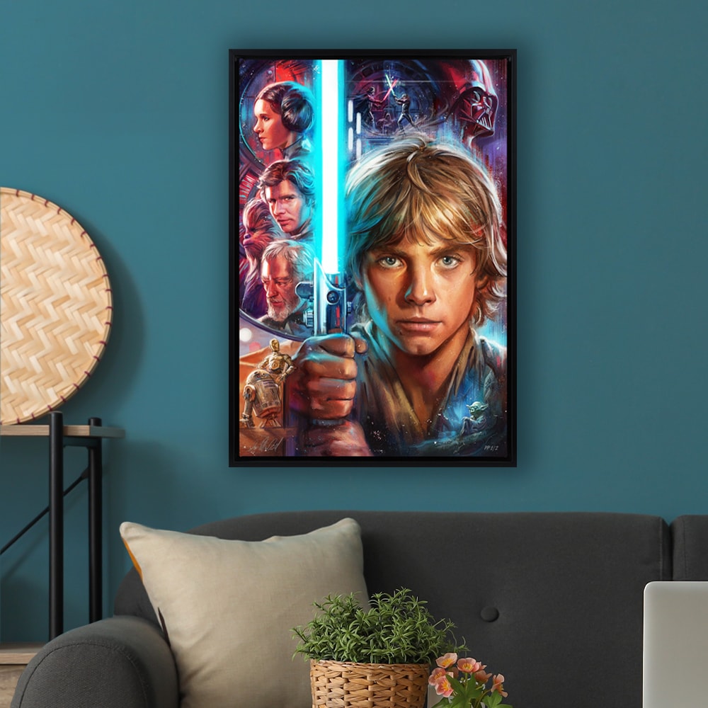 Star Wars Star Wars: The Skywalker Saga IV V VI Movie Poster  Exclusive Edition View 1