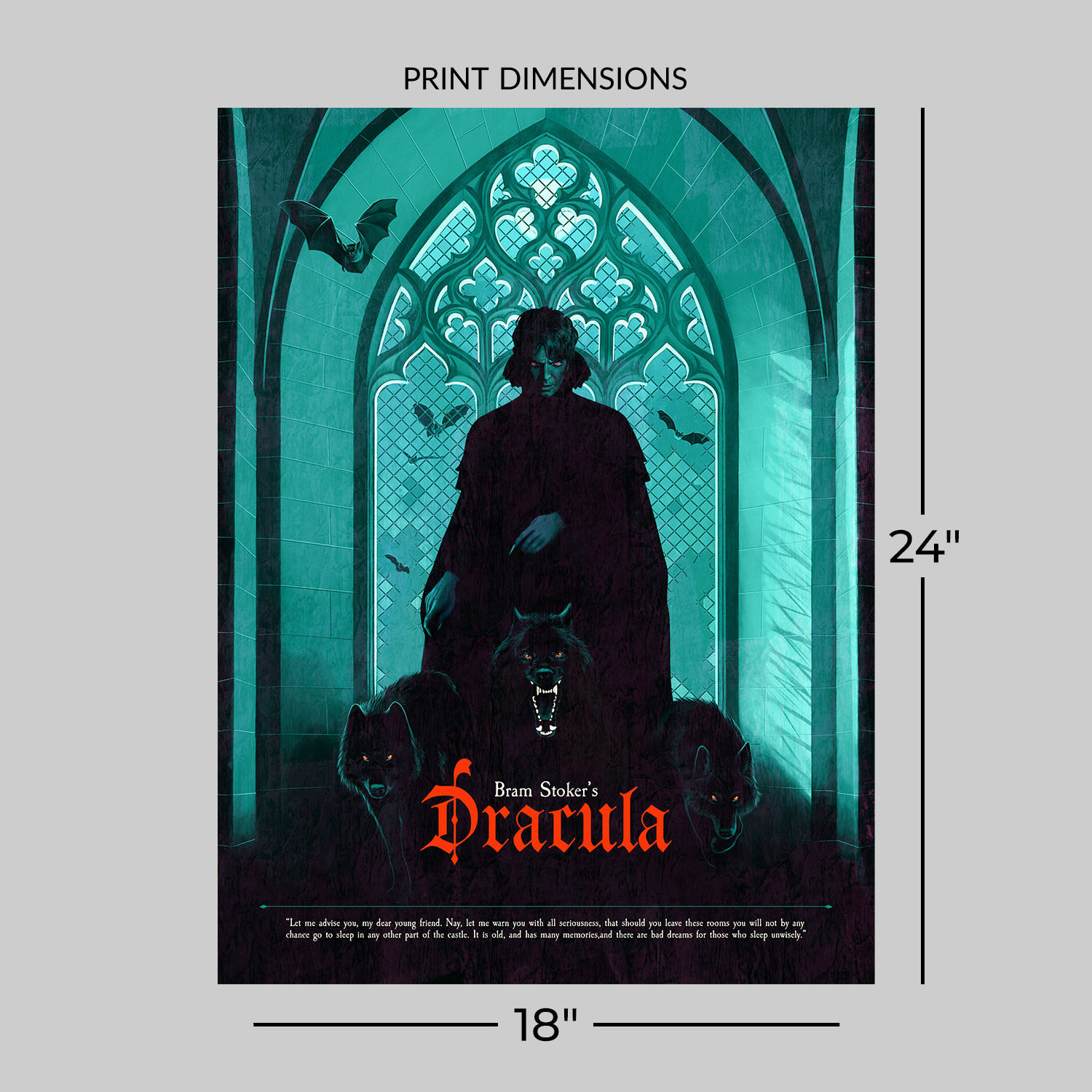 Dracula Dracula Art Print  View 2