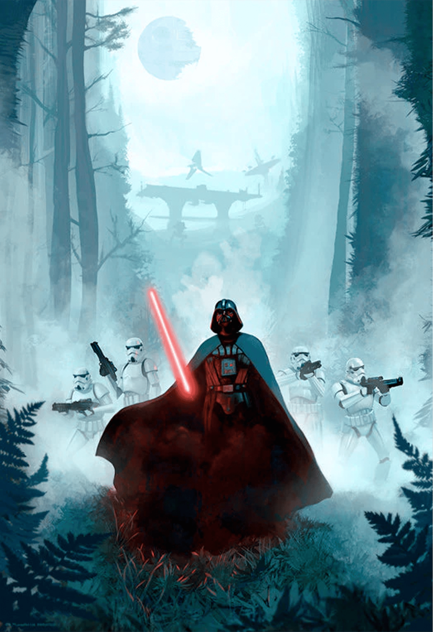 Vengeful Pursuit Art Print by ACME Archives | Sideshow Collectibles