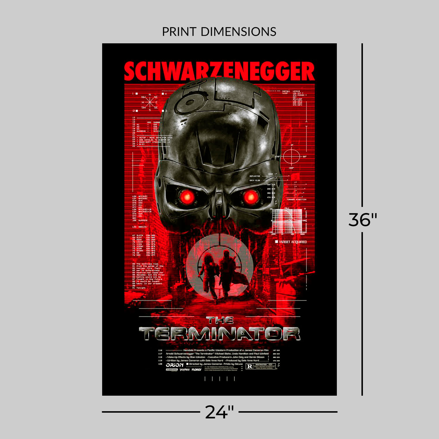Terminator The Terminator Movie Poster  View 2