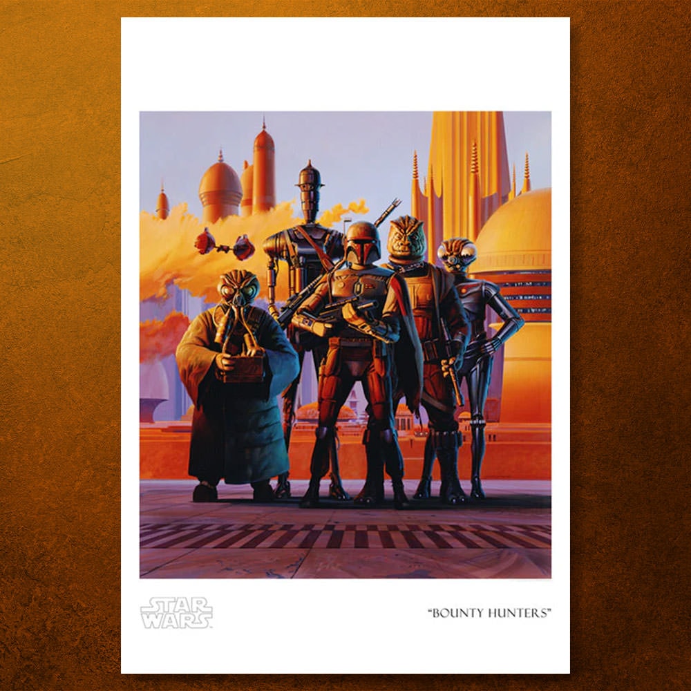 Star Wars Bounty Hunters Art Print  View 1