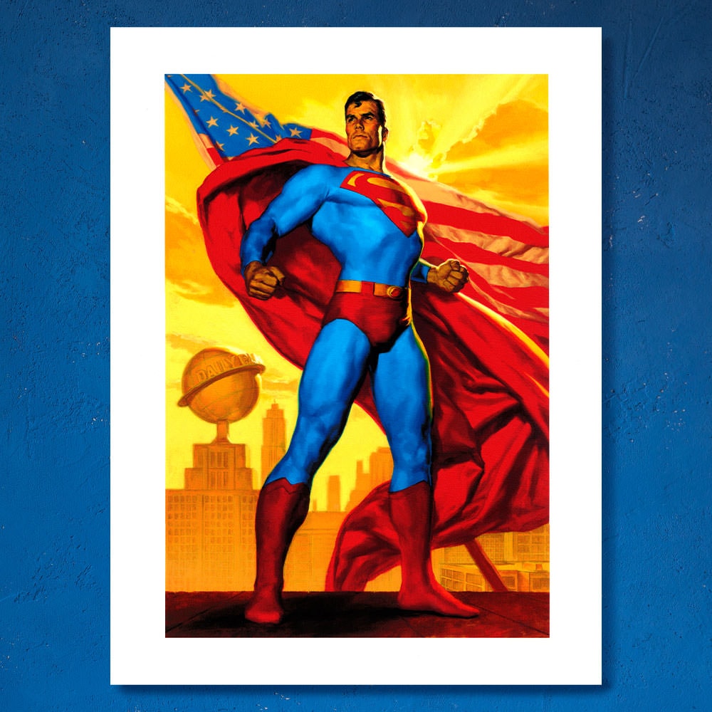 DC Comics Truth Justice and the American Way Art Print  View 1