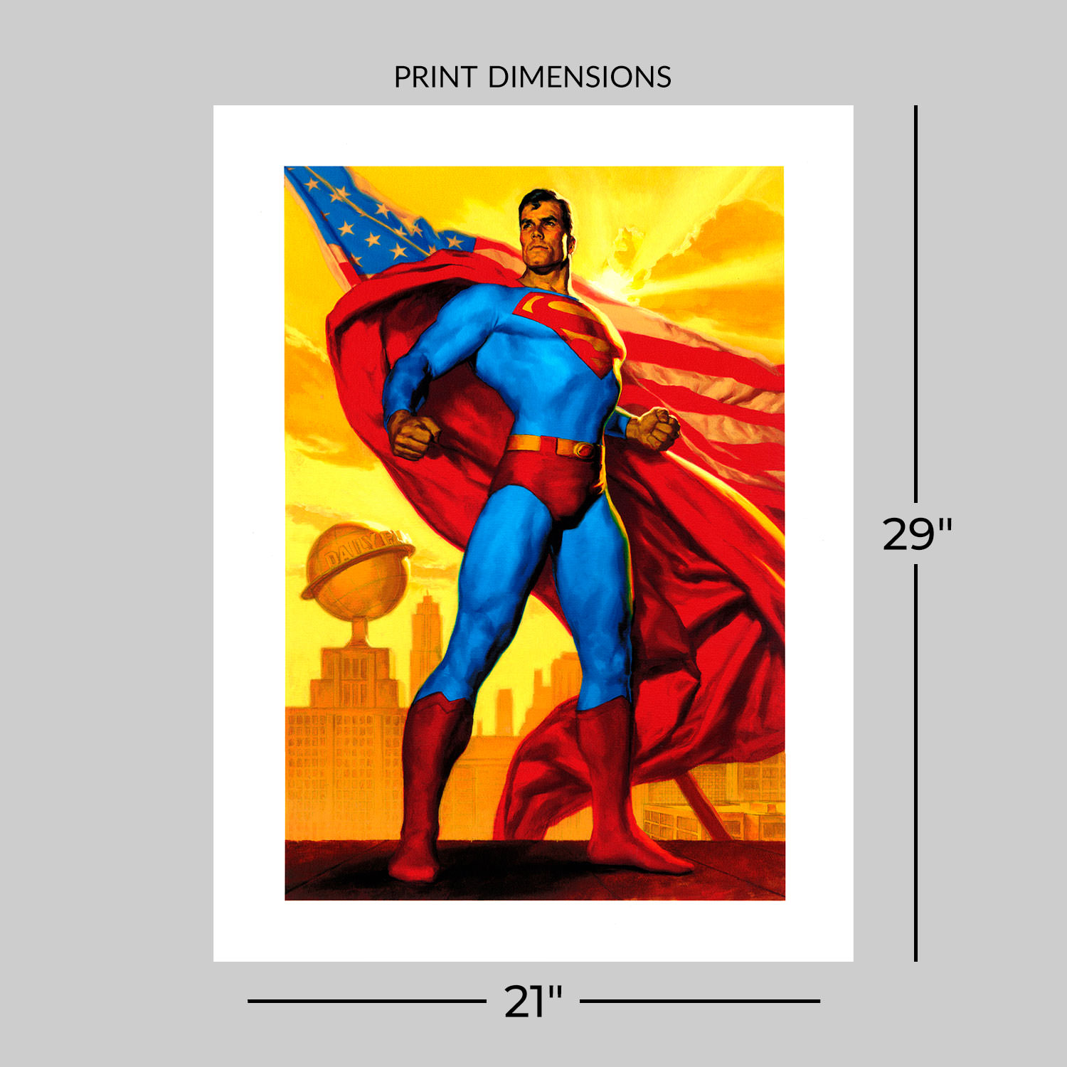 DC Comics Truth Justice and the American Way Art Print  View 2