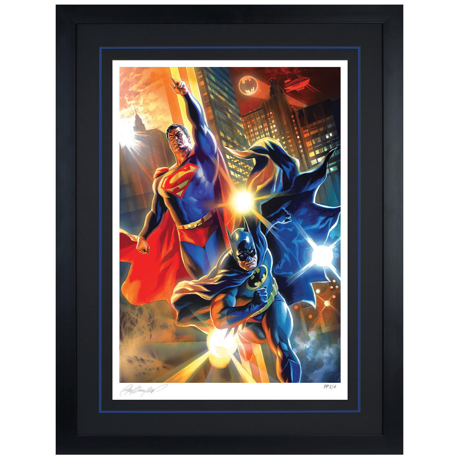 DC Comics Batman & Superman: World's Finest Art Print  Exclusive Edition View 7