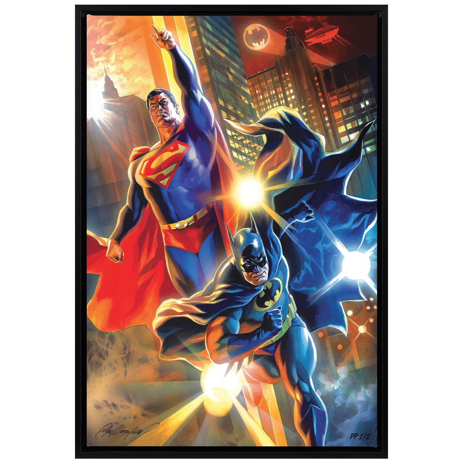 DC Comics Batman & Superman: World's Finest Art Print  Exclusive Edition View 6