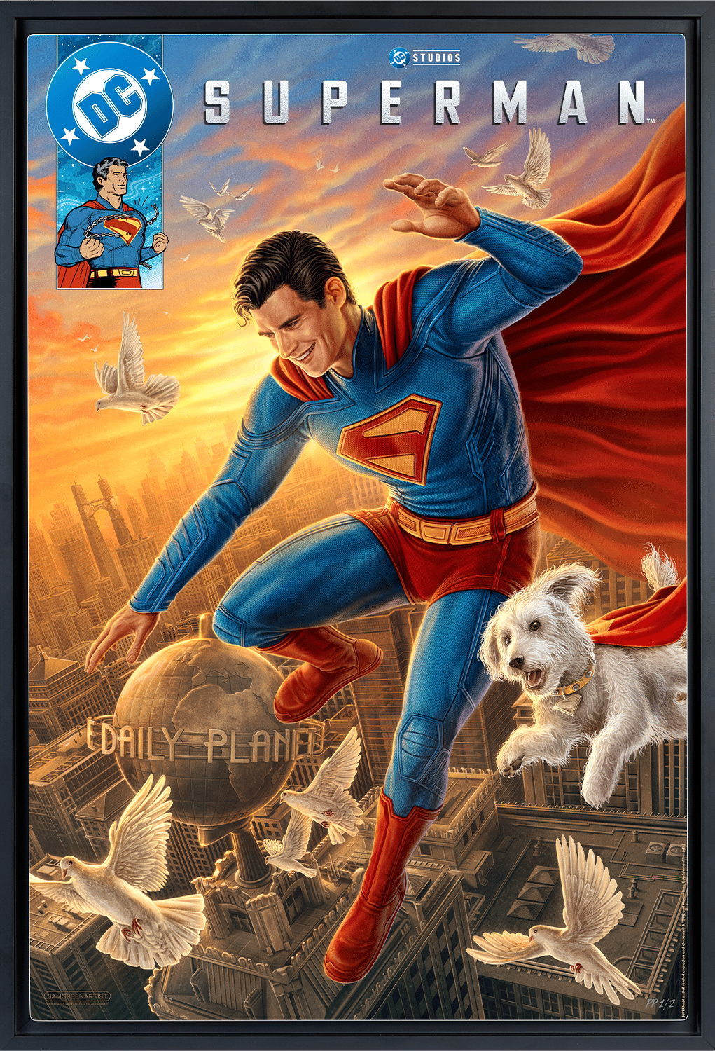 DC Comics Superman™: A Symbol of Hope Art Print  Exclusive Edition View 6