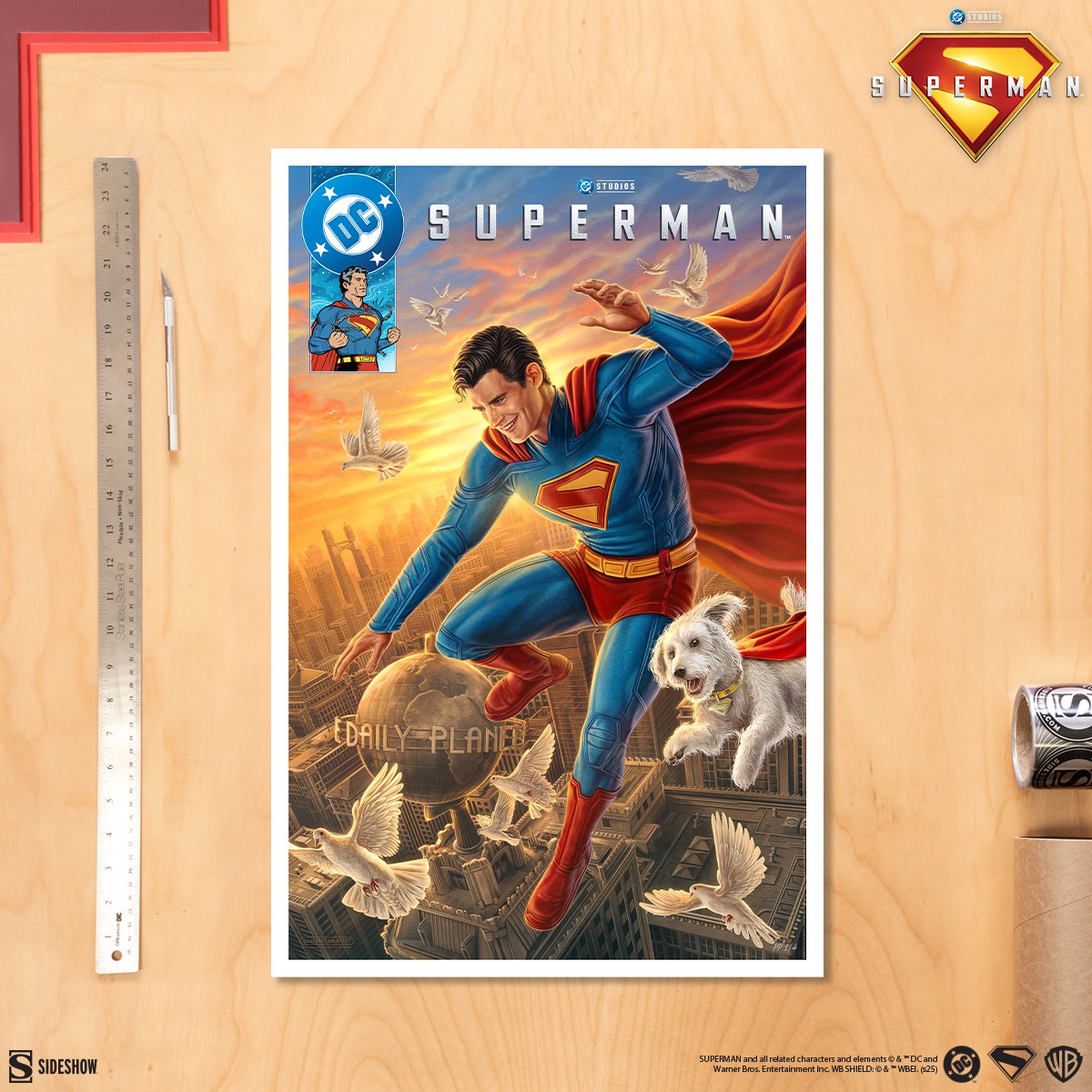 DC Comics Superman™: A Symbol of Hope Art Print  Exclusive Edition View 1