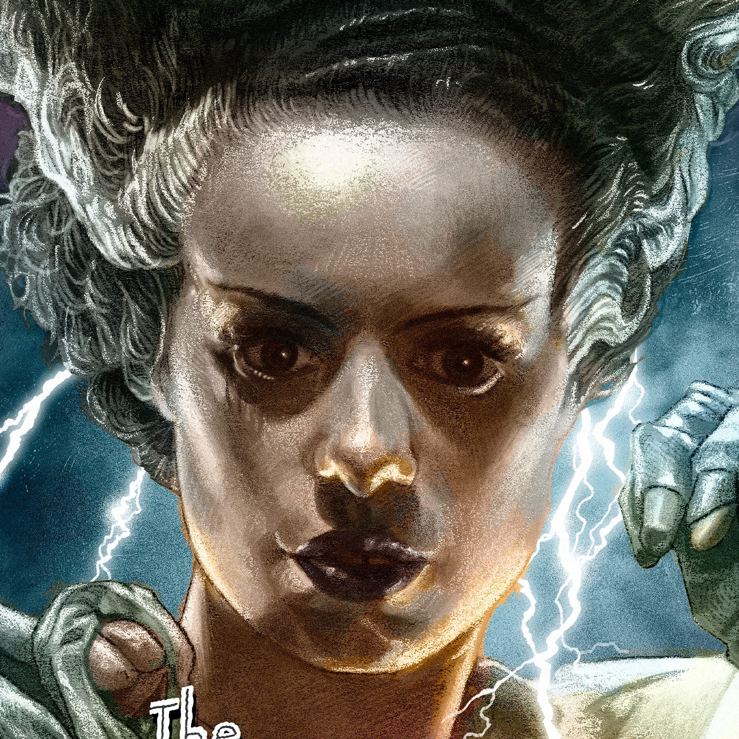 Universal Monsters Bride of Frankenstein (Color Variant) Movie Poster  Exclusive Edition View 3