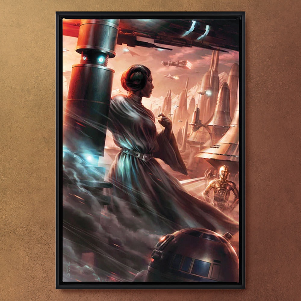 Star Wars Last Look Back Art Print  View 1