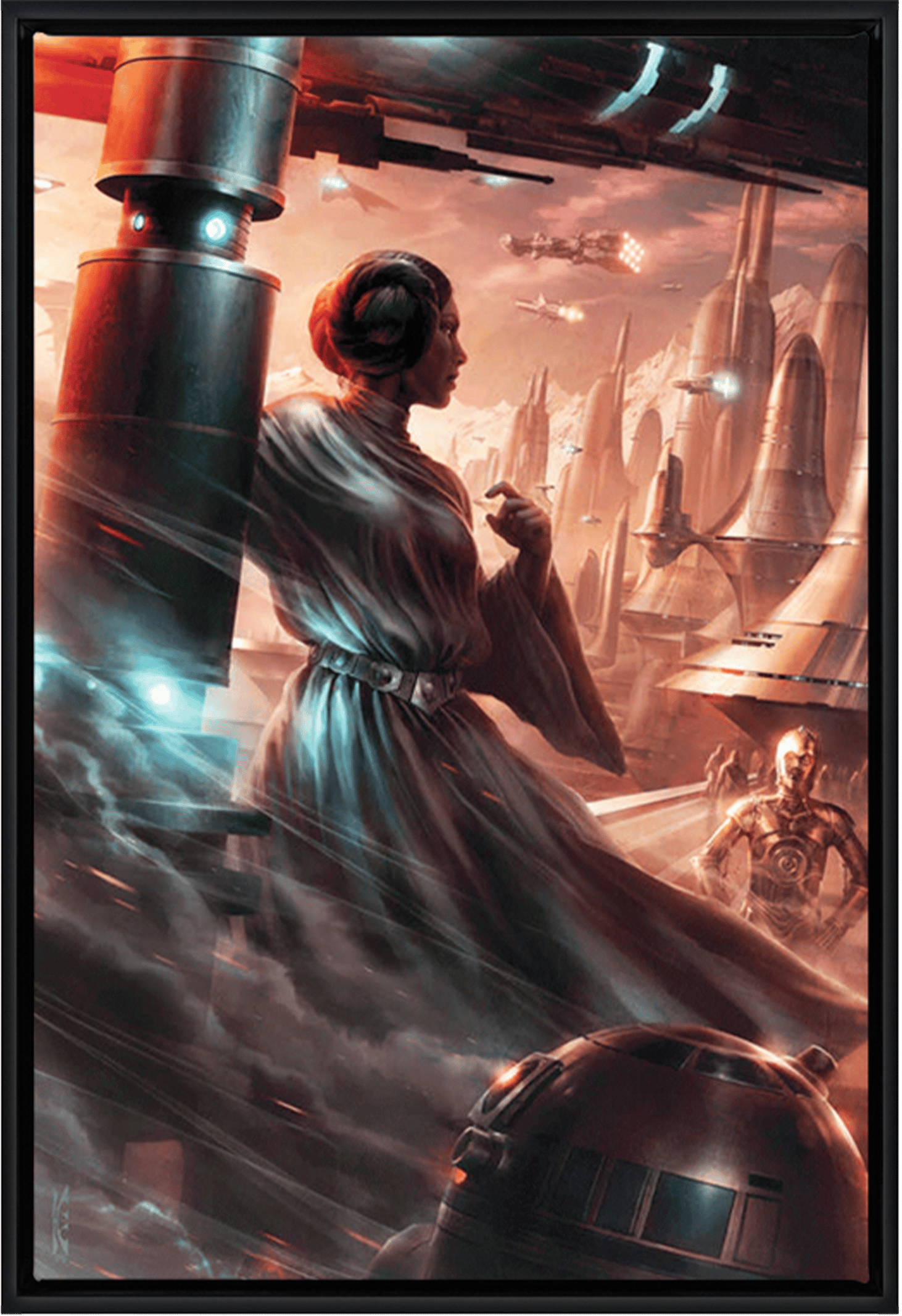 Star Wars Last Look Back Art Print  View 3