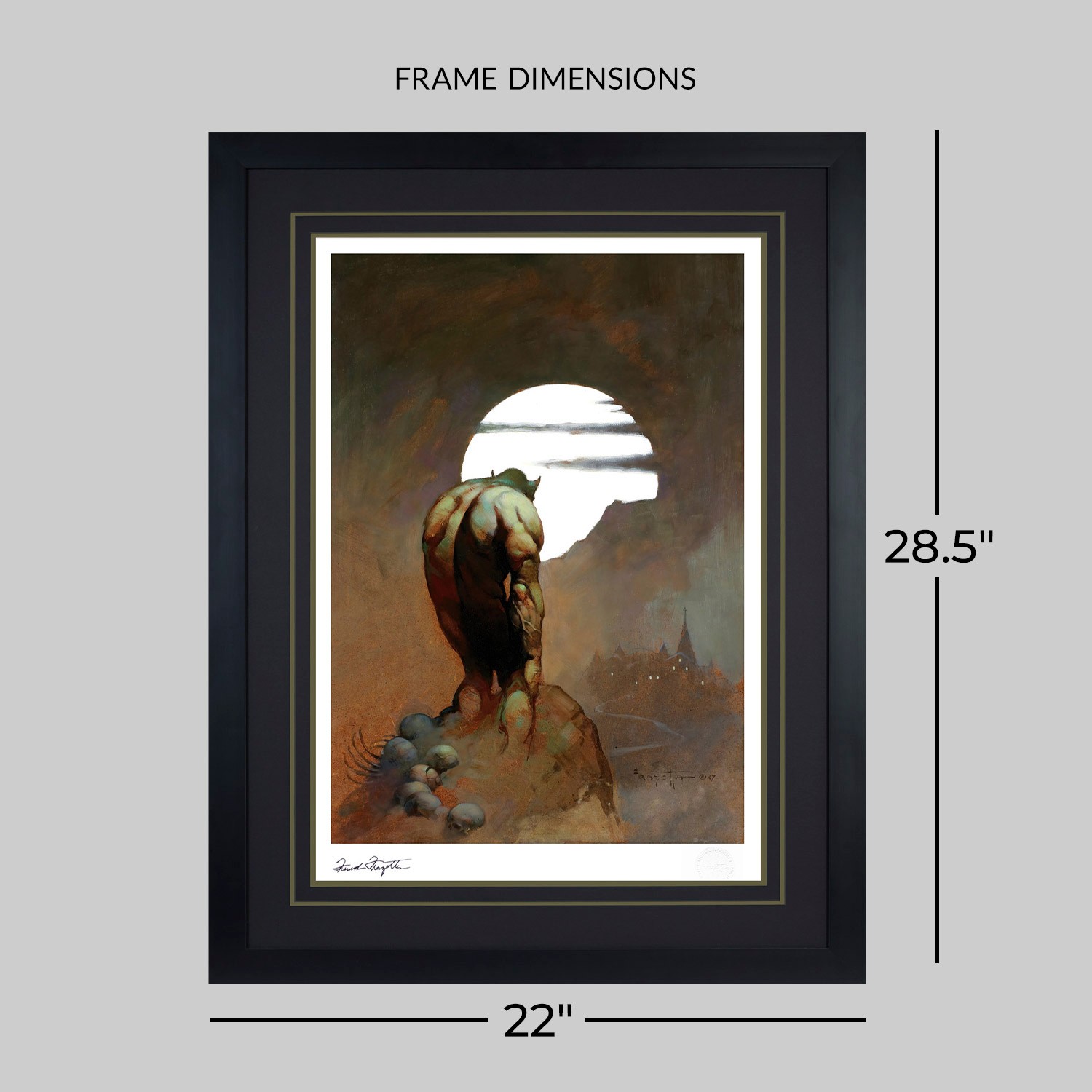 Frank Frazetta Night Stalker Art Print  View 2